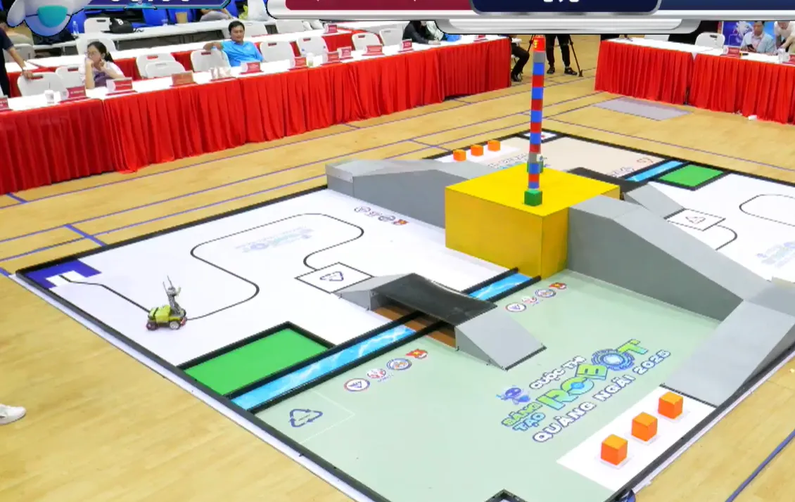 VINH DỰ LỚN: TRƯỜNG THPT LÊ TRUNG ĐÌNH XUẤT SẮC ĐOẠT GIẢI NHẤT CUỘC THI SÁNG TẠO ROBOT QUẢNG NGÃI NĂM 2025